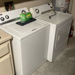 Whirlpool washer and dryer