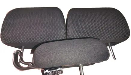 🔥2012-2016 Subaru Impreza Base Hatchback Rear Headrest Black Fabric Crosstrek