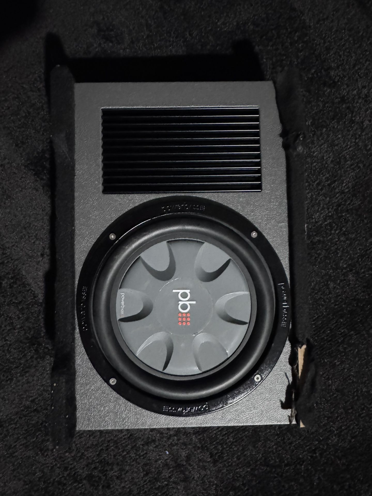PowerBass 10” Subwoofer and Amplifier Combo