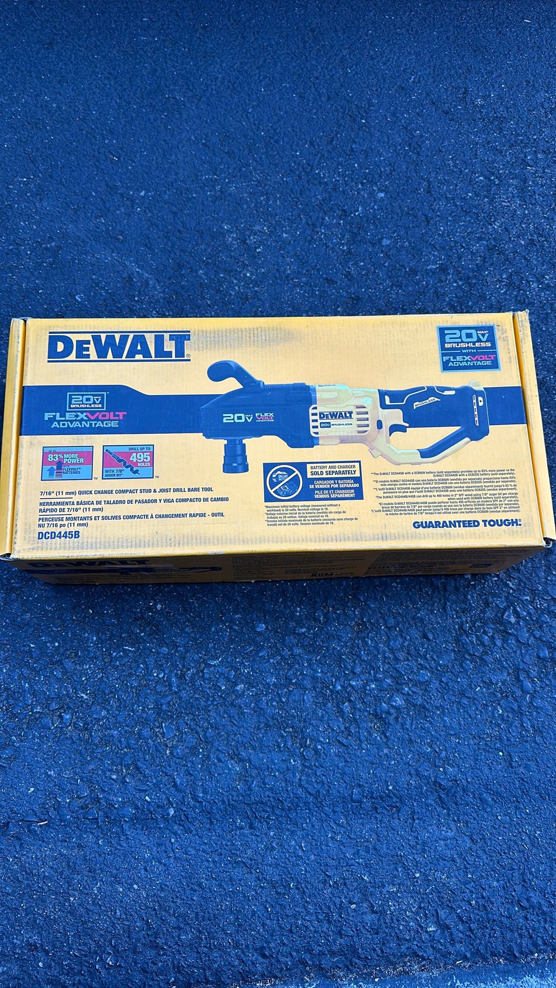 DeWalt 7/16” Quick Change Compact Stud & Joist Drill
