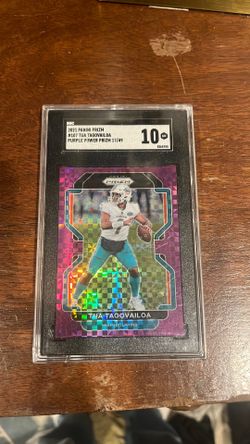 Tua Tagovailoa CGC mint 10