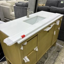 KOHLER VANITY With Quartz Top