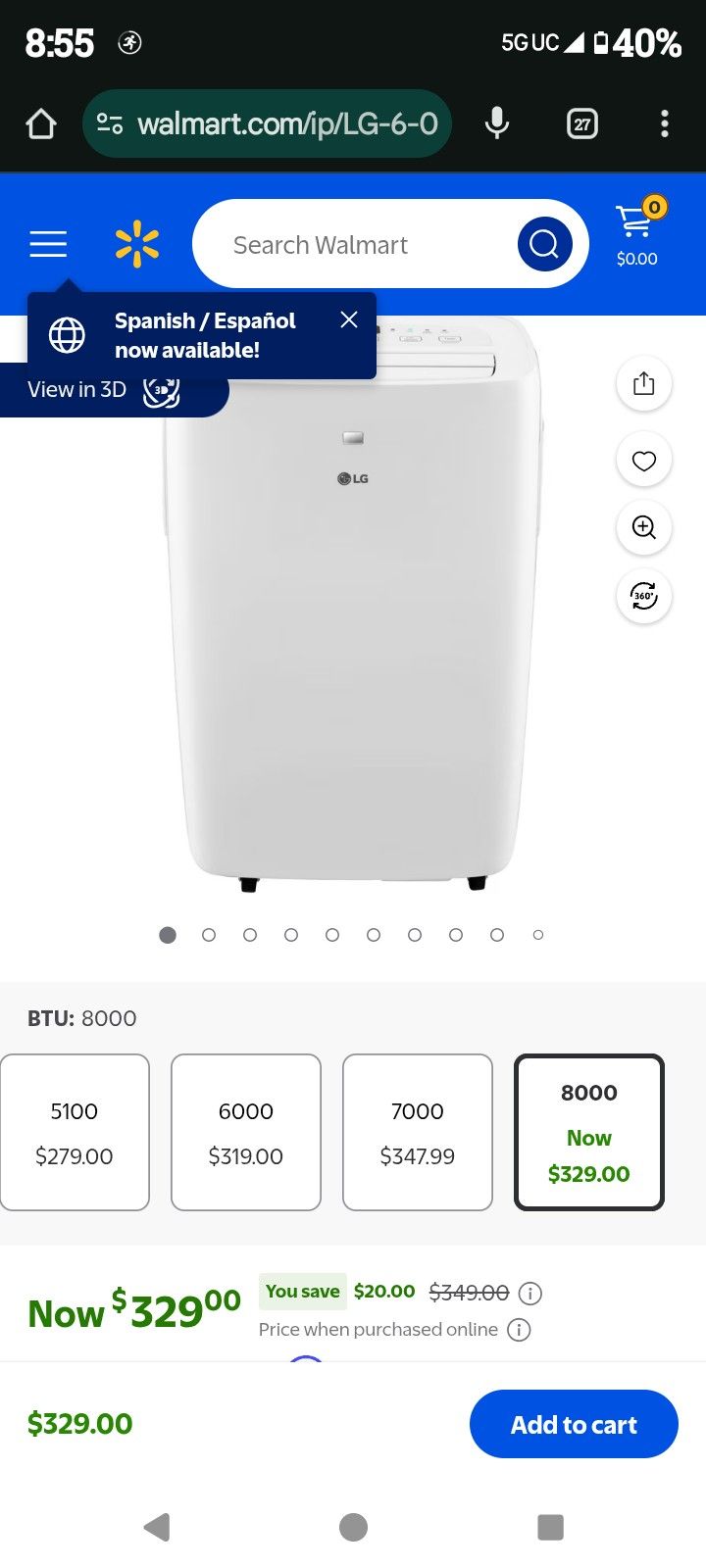 Portable AC