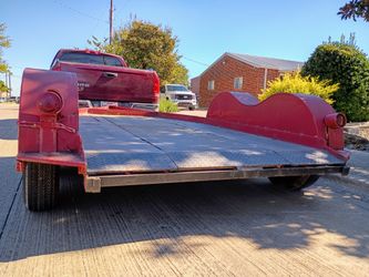 Very Nice All Iron Double Axle Trailer!