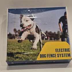 Electric Dog Fence System. 2 Collar Water Proof And Rechargeable.