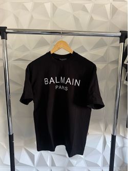 Balmain Embroidered Logo T-Shirt Small