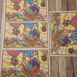 Vintage  McDonald’s Placemats