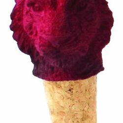 imm Living Best Year Tiger Wine Stopper, Plum

