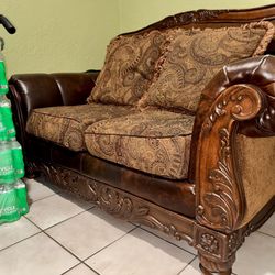 Leather Couch 