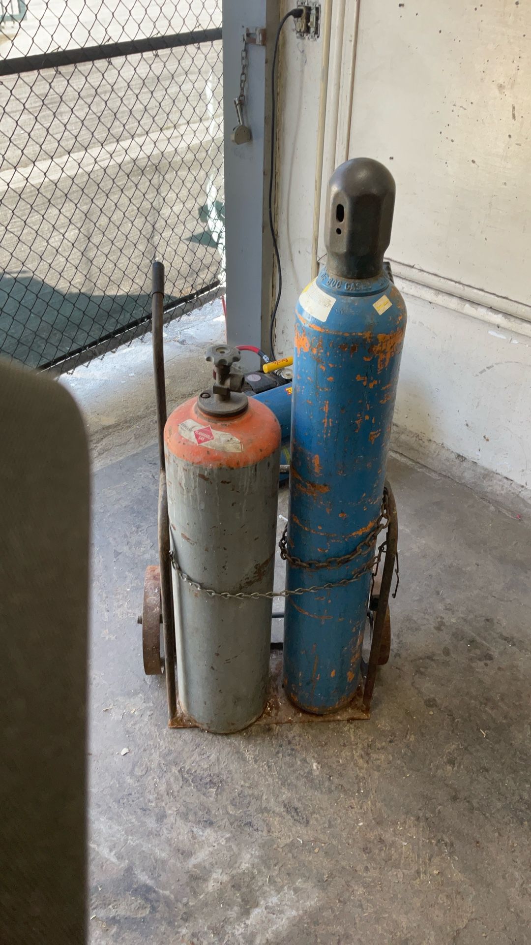 Oxygen Acetylene Set With Cart