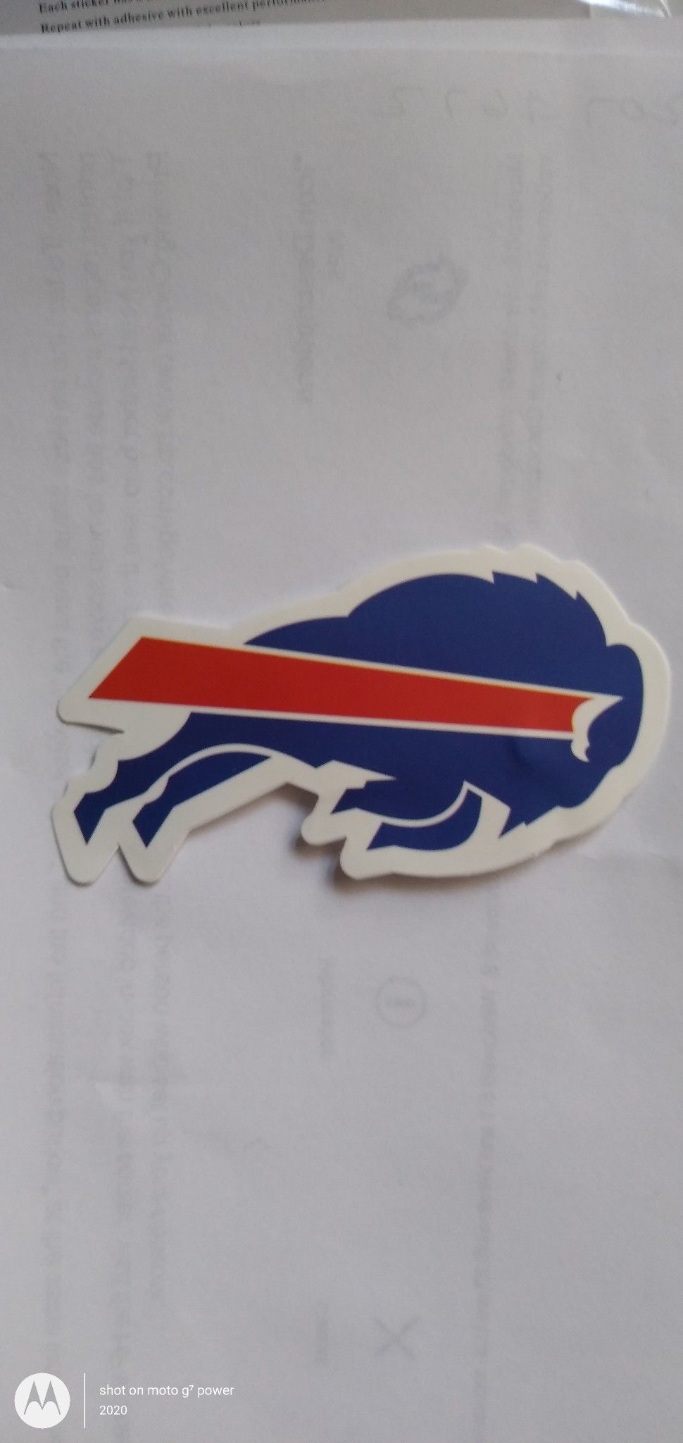 Buffalo Bills Football Team! - Buffalo Bills Football - Sticker