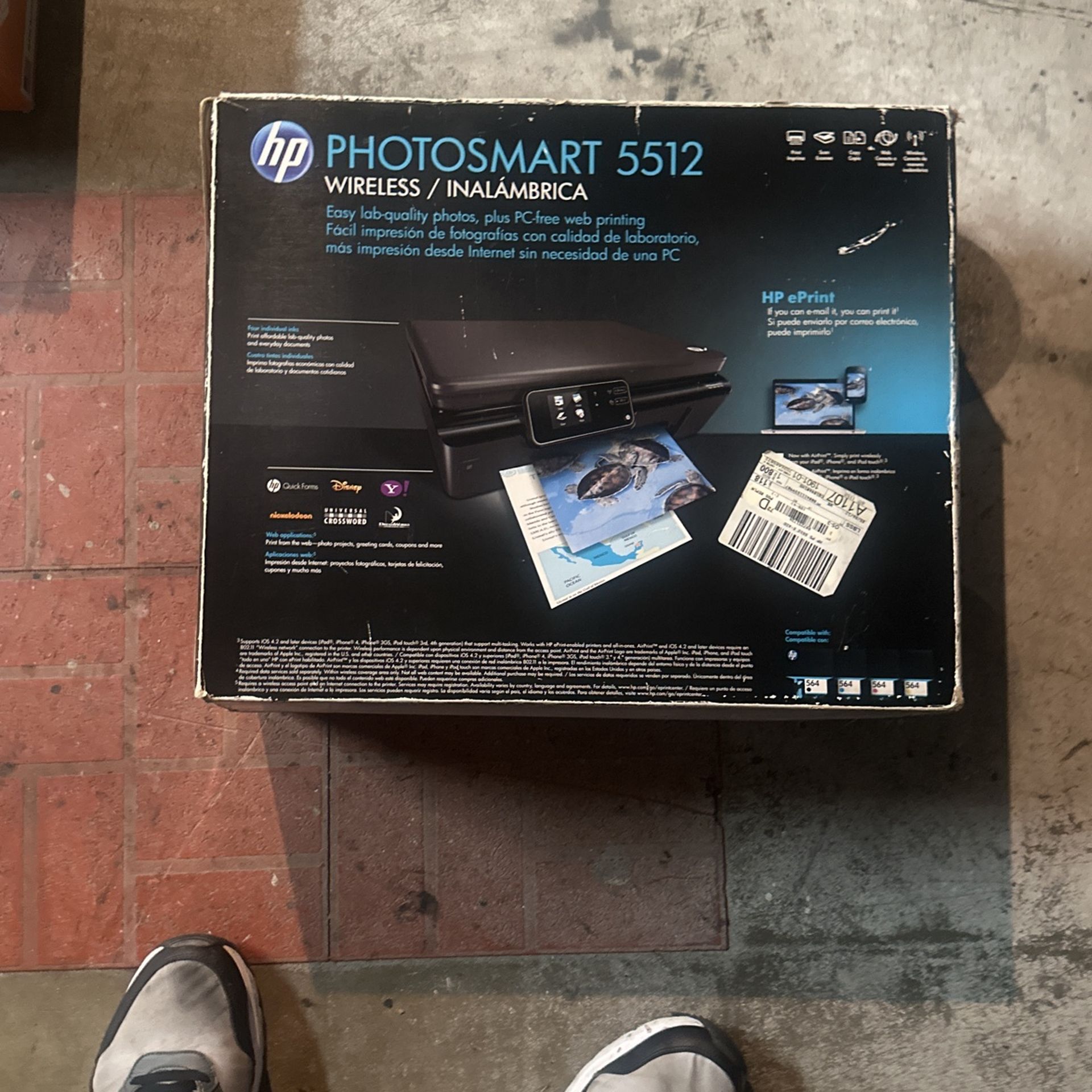HP Photosmart 5512 Photo And Web Printing