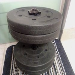 Adjustable Dumbbells With Weights 