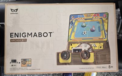 Enigmabot Arcade Kit Educational Games Building Blocks for Video Game System NIB