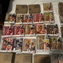 Sh Figuarts Goku Collection 