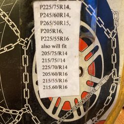 Les Schwab tire chains 1547