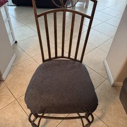 Wrought iron chairs