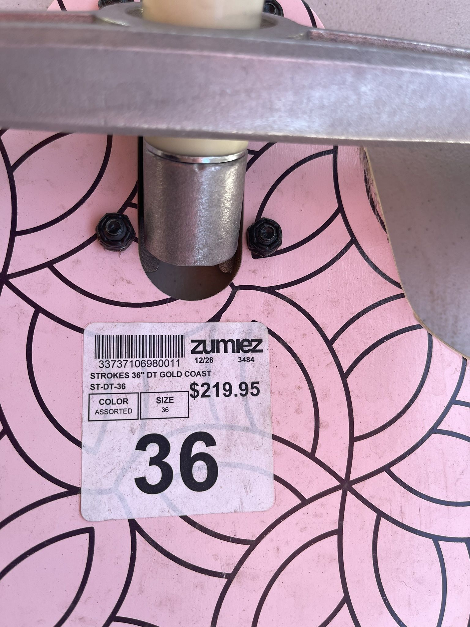 Zumiez 36” DT Gold Coast * Long Skate Board * Asking 40. OBO 