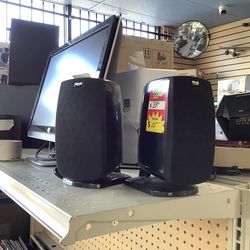 Pair of small speakers