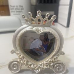 Happily Ever after Carriage Picture Frame 
