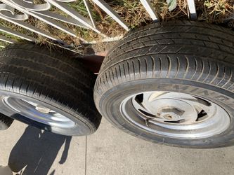 Rims with tires 15 inch