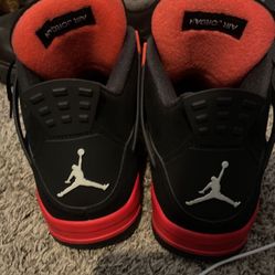 red thunder jordan 4 size 12 