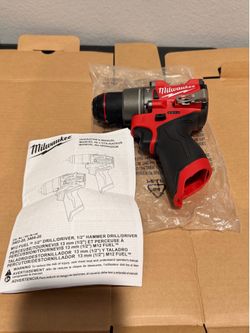 New Milwaukee M12 Fuel Hammer Drill