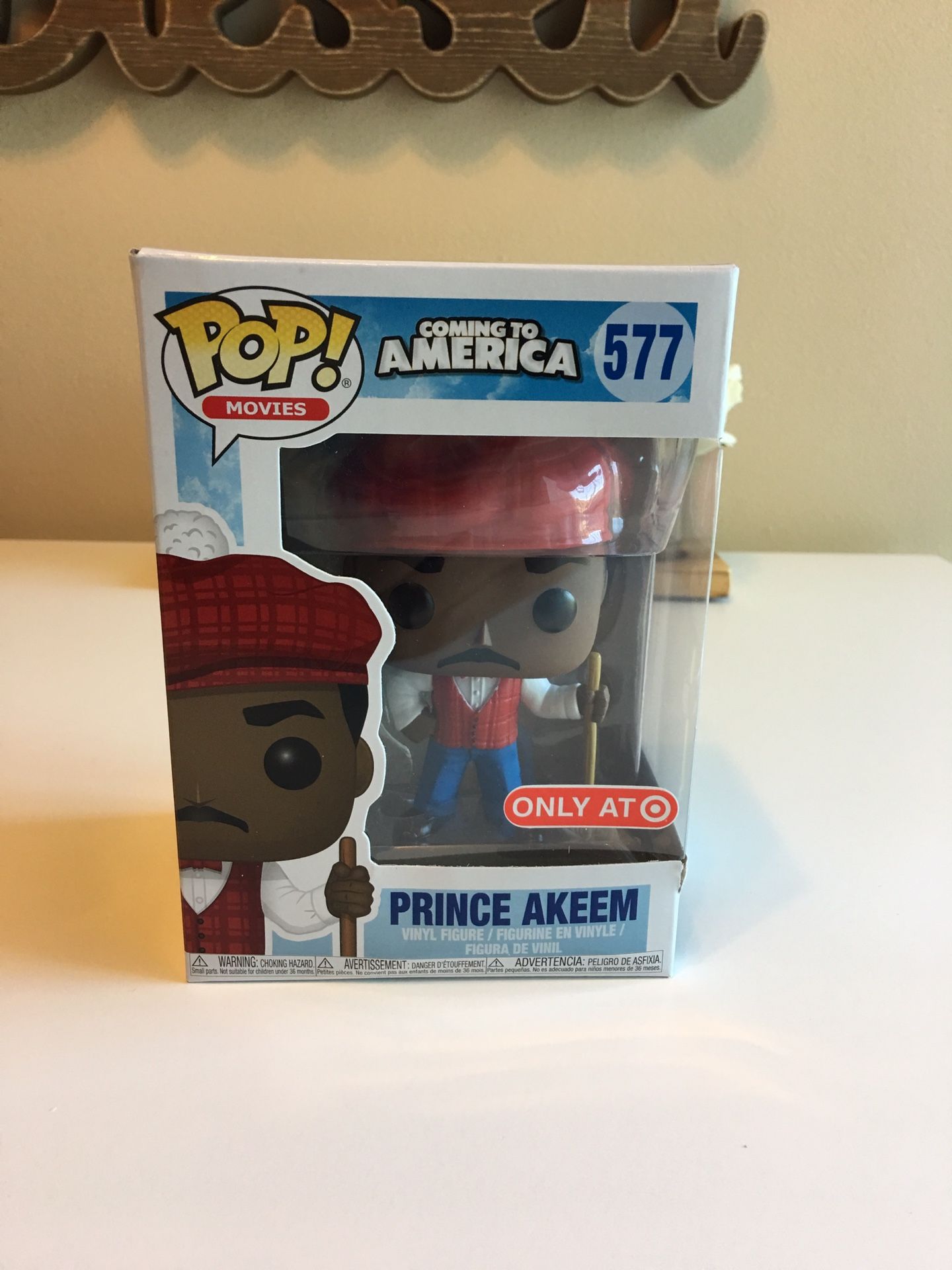 Prince Akeem (McDowell’s worker) Funko Pop