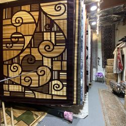 8x10 Area Rugs Carpet Rugs Modern Design Thick Colors Brown Beige