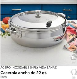 Cacerola vida sana