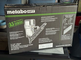 Metabo HPT NR83A5(S) 3-1/4" Pneumatic Collated Round Framing Nailer NEW