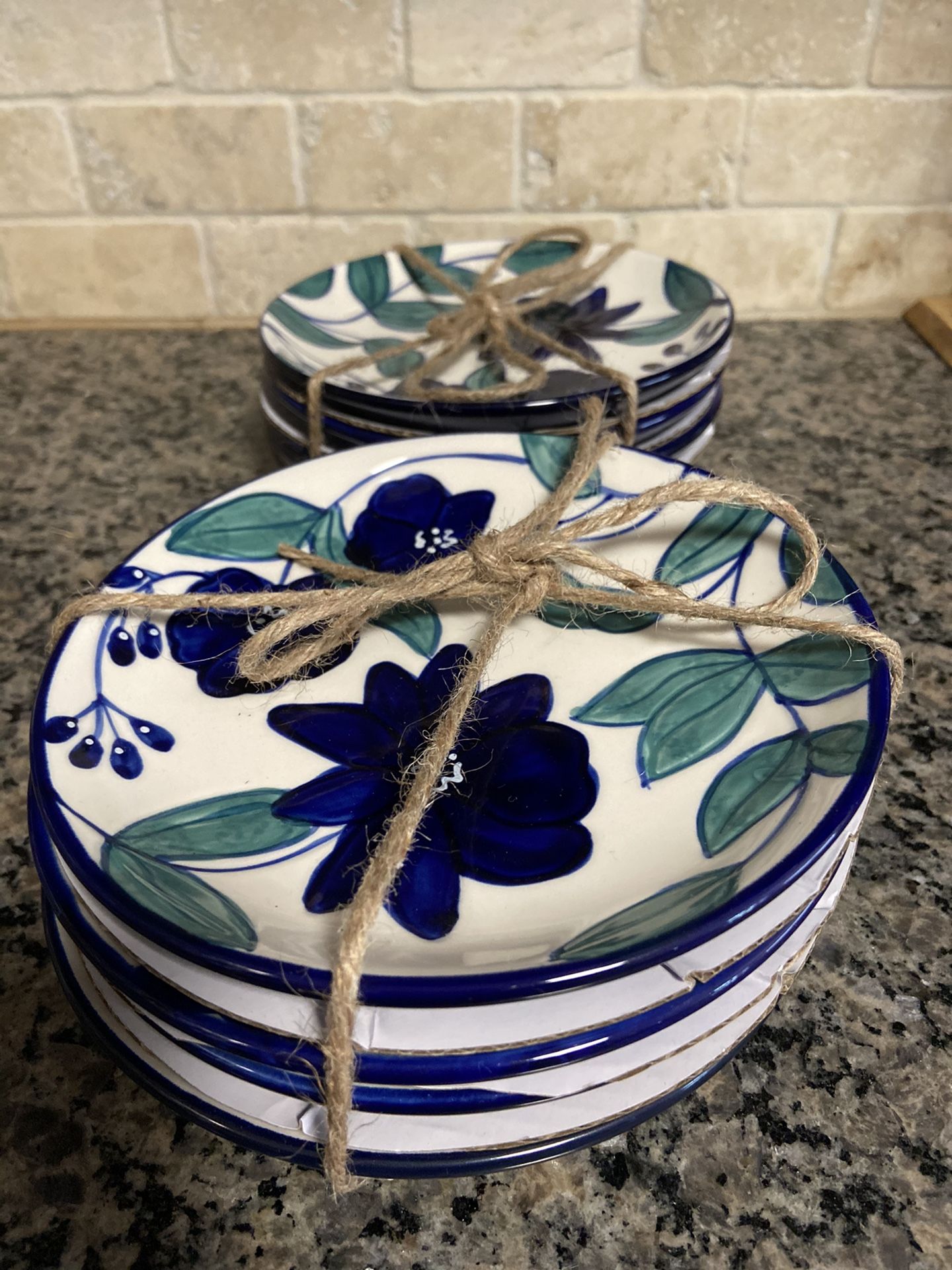 NEW Appetizer plates 6” diameter