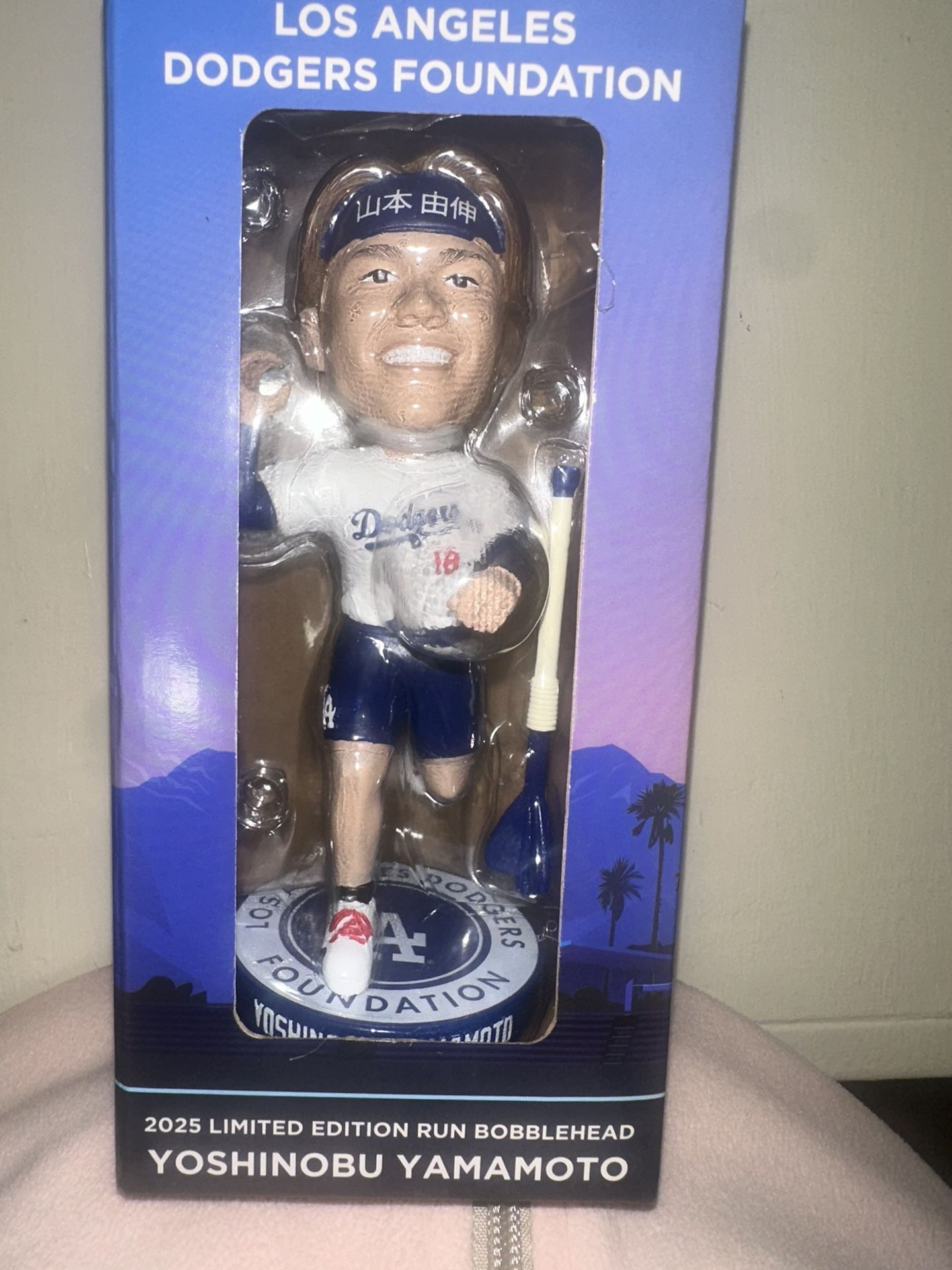 YOSHINOBU YAMAMOTO BOBBLEHEAD LIMITED EDITION