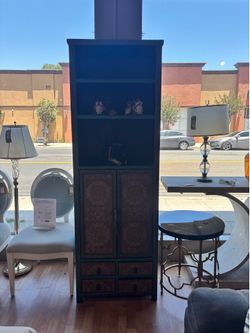 Patterned Chinese Cabinet - SKU: S79YUV