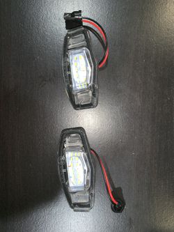 Acura ILX rear plate LED New