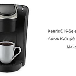 NEW Keurig® K-Select® Single-Serve K-Cup® Pod Coffee Maker