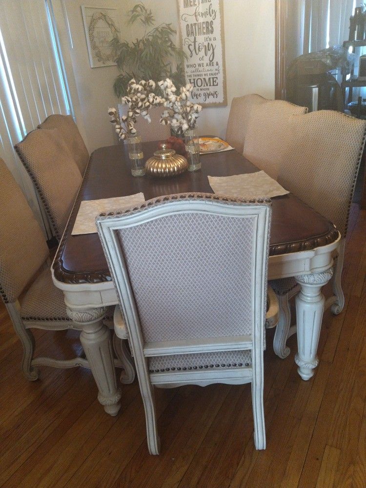 Dining Table With 8 Chairs
