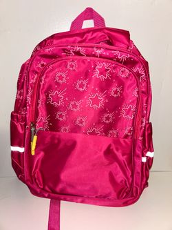 Pink star backpack