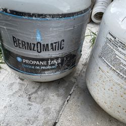20 lbs. Empty Propane Tank