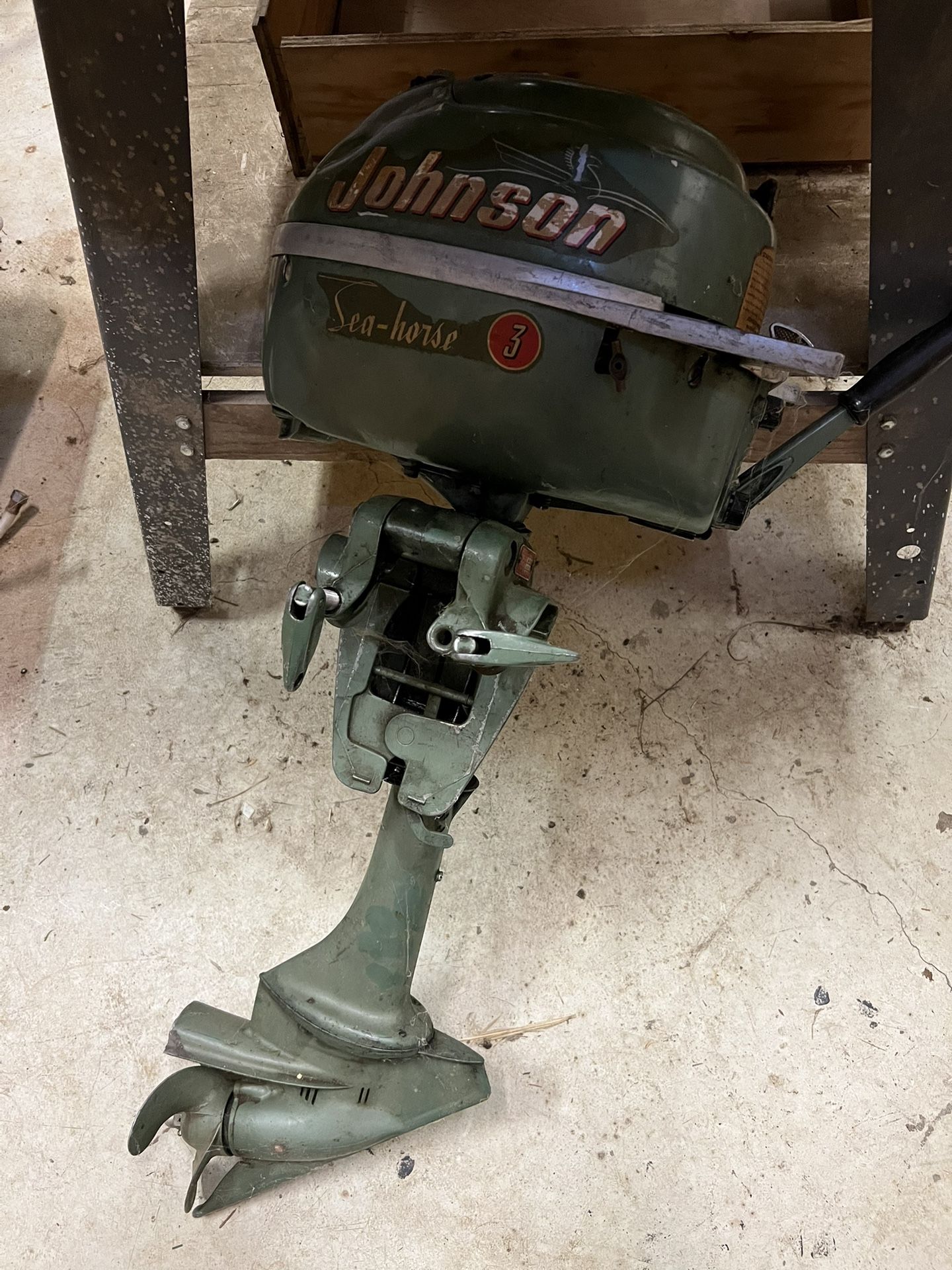 Johnson Sea Horse Boat Motor