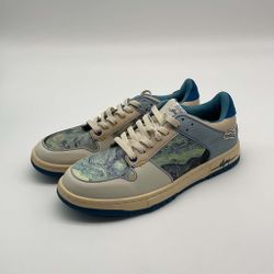 Galartsy The Starry Night 1889 Vincent Van Gogh Unisex Sneakers Shoes Size 13