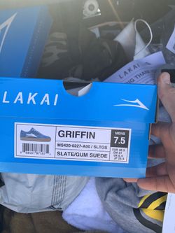 Brand New Lakai Manchester Size 7.5