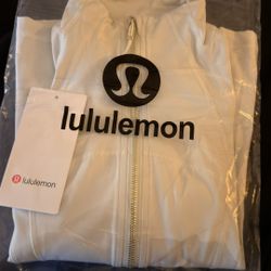Ivory Gold Lulu Lemon Jacket 