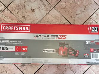 Craftsman V20 20-volt max 12-in Battery 5 Ah Chainsaw Battery Included