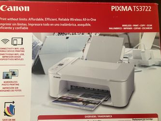 Canon PIXMA TS3722 Wireless All-in-One Printer – New in Box