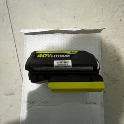 Ryobi 40v 4AH Lithium battery