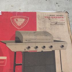 NEXGRILL GAS GRILL 4 BURNER WITH SIDE BURNER 