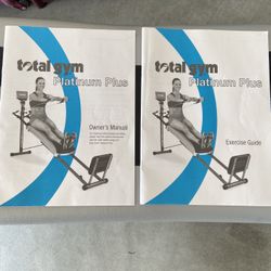 Total Gym Plus Exercise Machine 