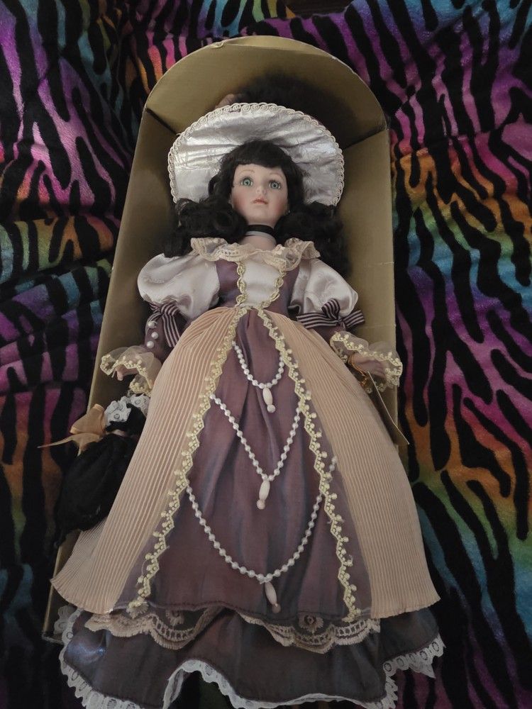 Collectible Memories Genuine Porcelain Doll 