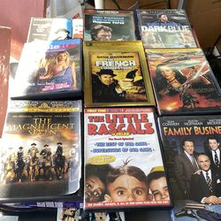 Eight DVDs one money $15